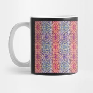 Gold Lace Mandala Pattern Mug